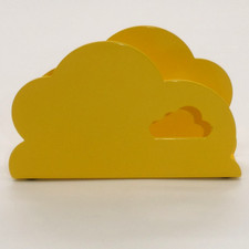 IKEA Vintage Rymlig Yellow Cloud Napkin Letter holder 302.359.69 20569