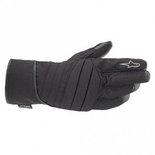 Alpinestars Men's SR-3 V2 Drystar Waterproof Motorcycle Gloves (Black/Black)