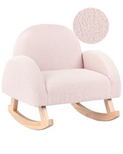 Boucle Kids Rocking Chair