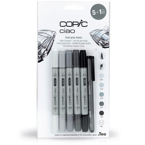 Copic ciao set cool grey - copic,