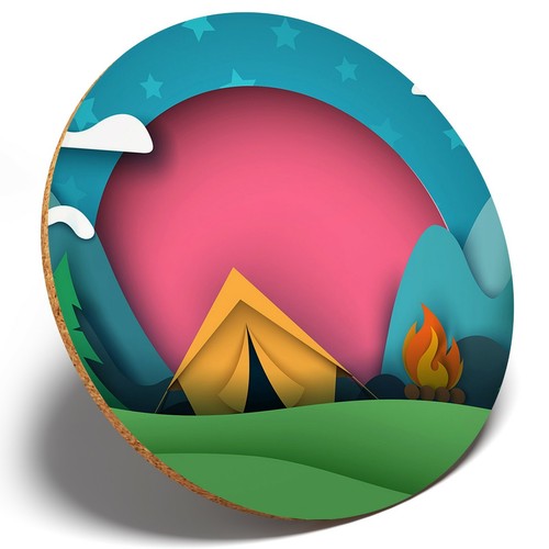 Camping cartoon tent - 1,