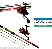 Shakespeare Firebird Float + Feeder Fishing Rods Shakespeare Reels Line IN BLUE