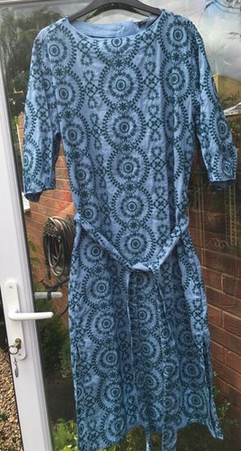 Bnwt zara blue embroidered - bnwt,