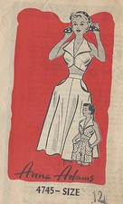 1950s Vintage Sewing Pattern