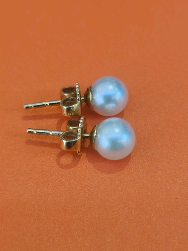 Mikimoto akoya pearl earrings - mikimoto,