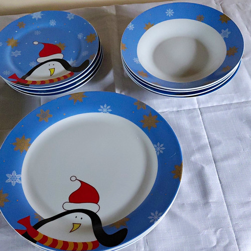 Waterside china christmas set - china,