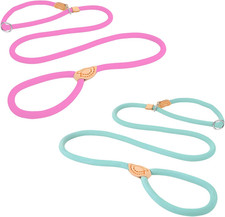 2PCS Slip Rope Dog Leads Set -