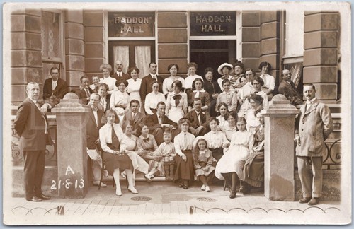 Eastbourne rppc vintage - eastbourne,