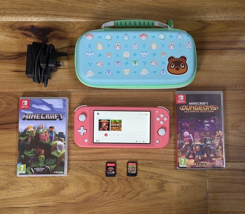 Nintendo switch lite coral - switch,