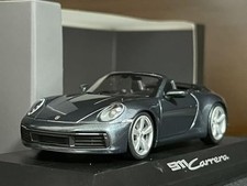 1/43 Custom Minichamps Porsche 911 992 Carrera Cabriolet Blue Minichamps 911 992