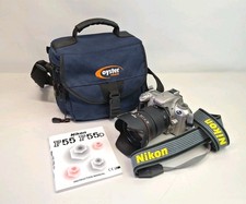 Nikon F55 SLR 35mm Film Camera with Sigma 28-200mm Zoom lens and Bag