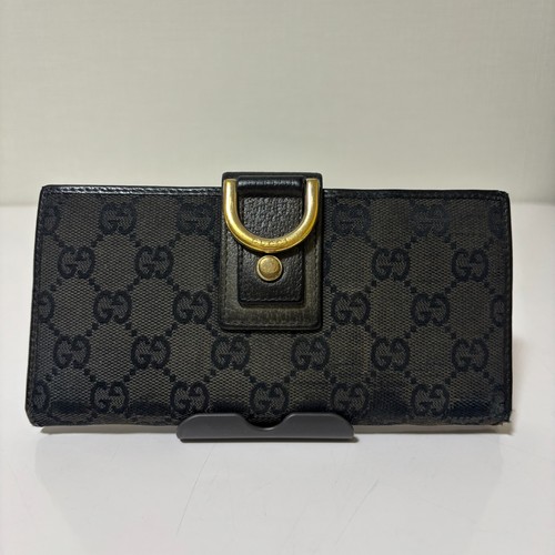 Gucci canvas long - canvas, wallet