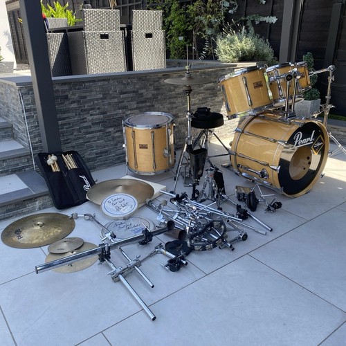 Pearl maple drum kit 7piece - maple,