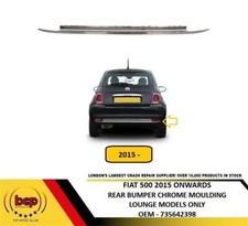 FIAT 500 2015 ONWARDS REAR