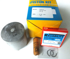 Mitaka Japanese  Piston Kit , 1.00mm  Yamaha TZR125,250 TDR250 Etc  (57.40mm)