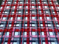 1950’s Red & Black  Geo