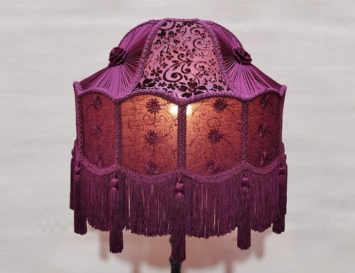 Victorian wine velvet handmade - victorian,