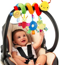 Baby Activity Spiral Stroller Car Seat Travel Hanging Toys Rattles UK SELLER NEW