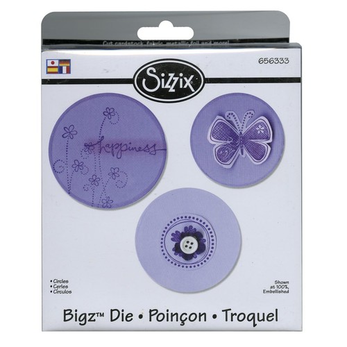 Sizzix bigz die 656333 - sizzix, circles