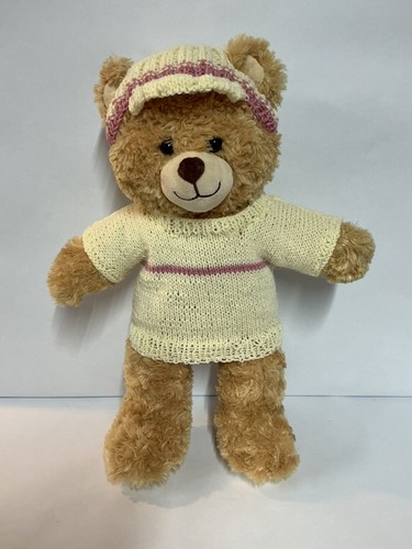 Teddy bear cream stripe jumper - teddy,