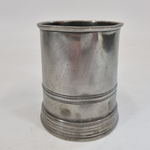 Unusual antique 19thc - 19thc, pewter