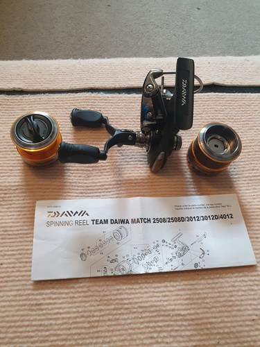 Daiwa tdm 2508 front - tdm, drag