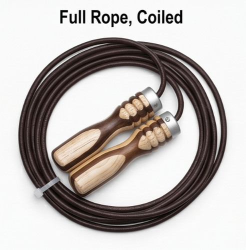 Genuine brown leather jump - brown,