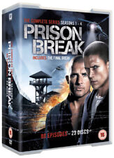 Prison Break: Complete Seasons 1-4 DVD (2012) Dominic Purcell cert 15 23 discs