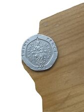 1988 Twenty Pence Coin 20p Our Lady Of Europa 