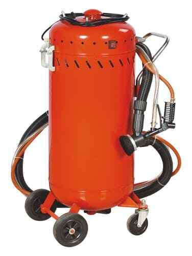 Sand blast suction pot - pot,