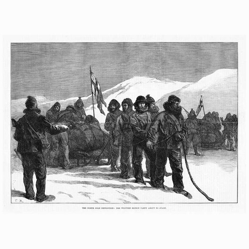 North pole expedition western - pole,