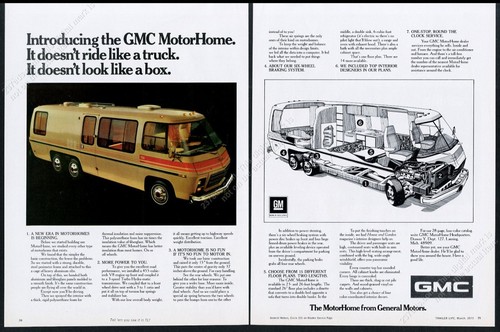 1973 gmc motor home canyon - motor,