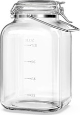 1.5 Gallon Glass Jar Airtight
