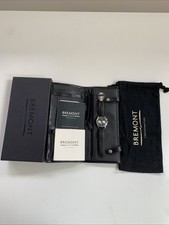 Bremont ALT1-C Black Automatic Chronometer with leather deployment strap.