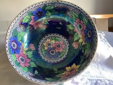 MALING LUSTRE FRUIT BOWL HONEYCOMB & DAISY DESIGN 6431