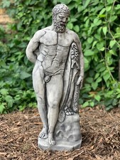 Concrete Zeus figurine Stone greek god statue Cement greek man sculpture Gift