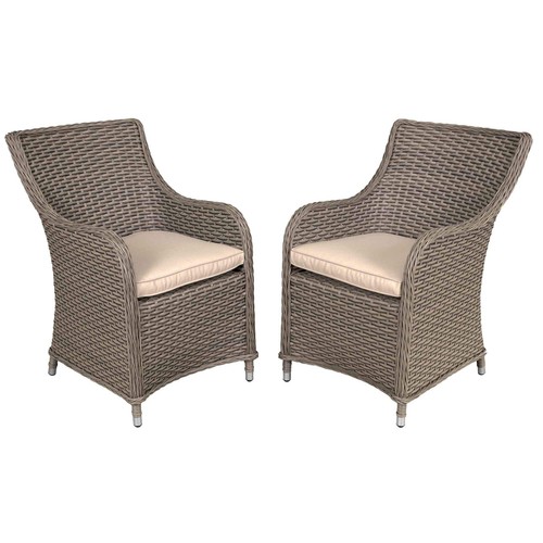 Garden arm chairs cushions - garden,