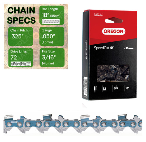 Oregon 95txl072 chainsaw - 18",