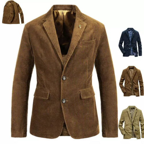 Mens corduroy suit jacket - mens,