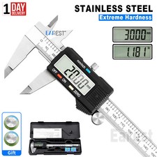 6 INCH 150MM VERNIER DIGITAL CALIPER STAINLESS STEEL MICROMETER ELECTRONIC TOOL