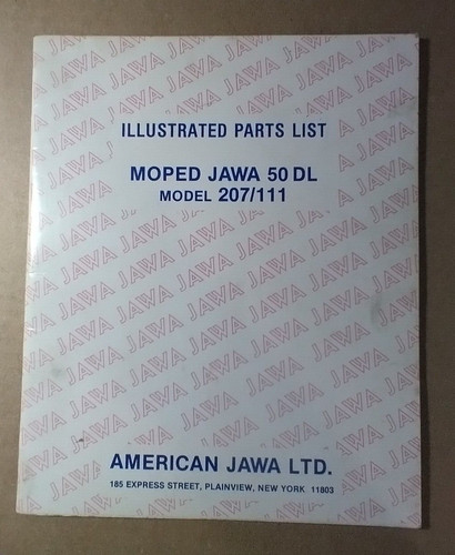 Moped jawa model - dl,
