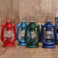 Vintage Hanging Kerosene Lamp