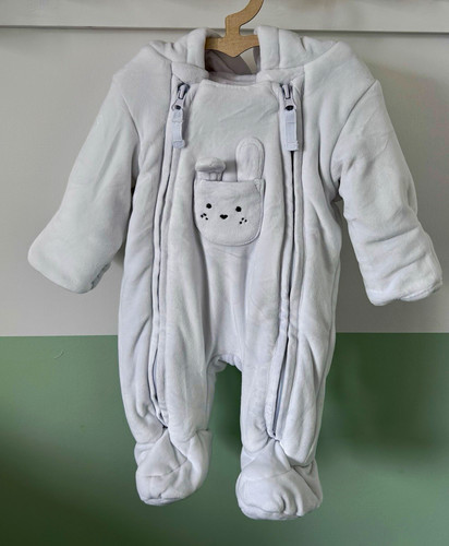 White fleeced bunny - m&s,