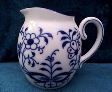 A Gerold Porzellan Blue and White Jug