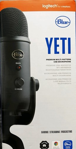 Logitech blue yeti pc - g,