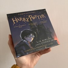 Harry Potter Audiobook Set Books 1-3 CDs Narrated by Stephen Fry (New & Sealed)