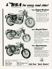 1962 BSA Super Rocket, Royal