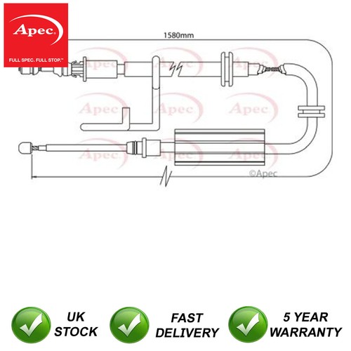 Hand brake cable - hand,