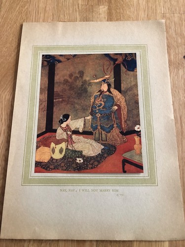1915 edmund dulac colour - , print