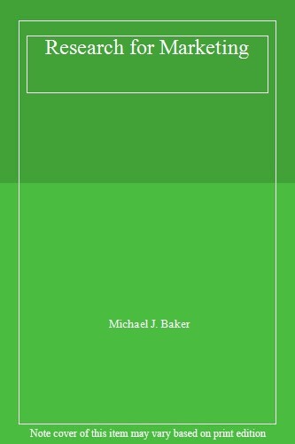 Research for marketing - for, marketing-m